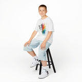 Colorful Cat Kids Tee – Cute Fun Graphic Top for Summer Printify