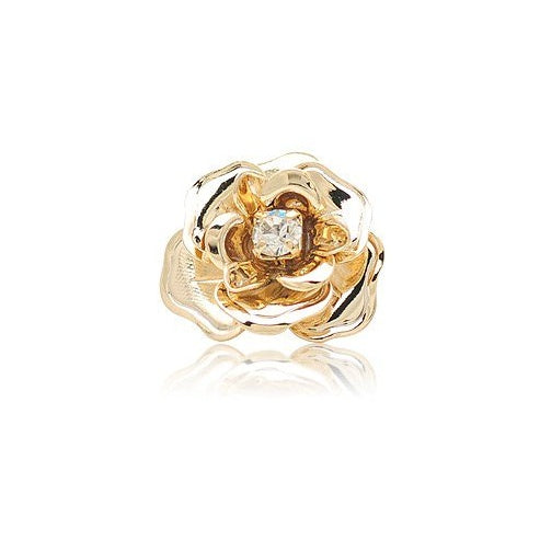 Retro Camellia Zircon Needle - M/S TMC India