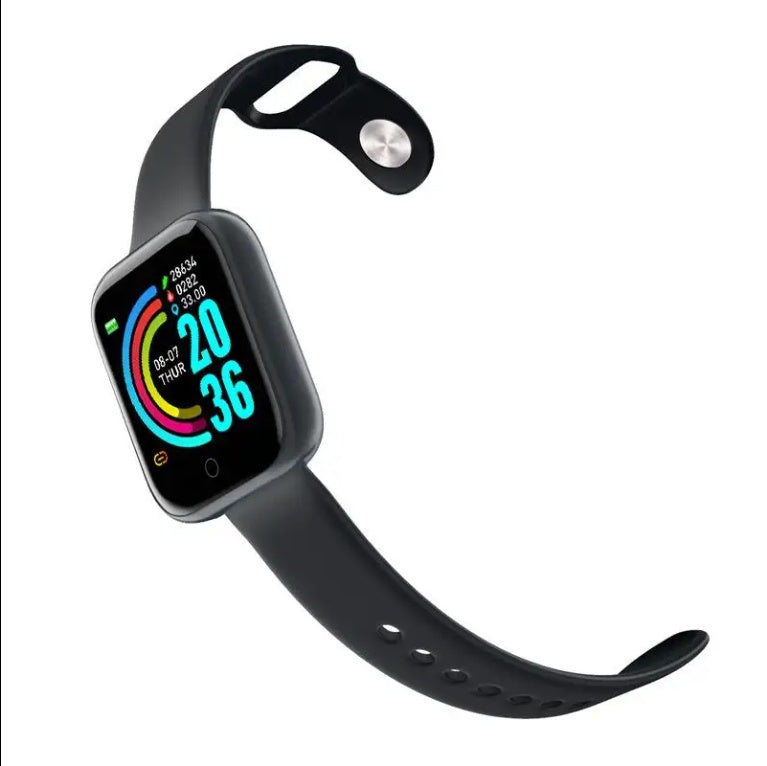 Y68 Smartwatch - Compact Design, Lightweight Construction, With Strapless Strap, Perfect For Everyday Wear Trendsi