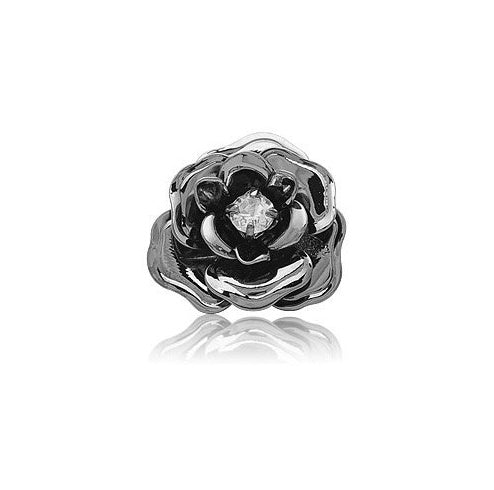 Retro Camellia Zircon Needle - M/S TMC India