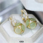 1 Set Of 2 Elegant Women's Ball Pendant Earrings - Allergy-proof Studs, Fashionable Elegant Luxury Design, The Perfect Lady Gift. - M/S TMC India