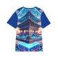 Vibrant Men's Sports Jersey, Unique Graphic Tee, AOP Jersey, Gift for Athletes, Trendy Streetwear, Casual Sportswear Printify