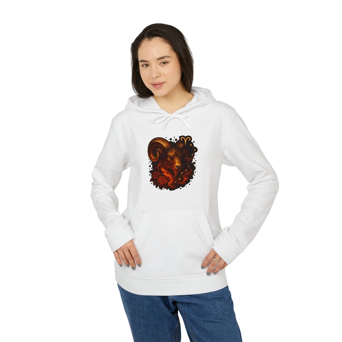 Adidas Fleece Hoodie Printify