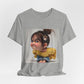 Whimsical Kid's Art T-Shirt, Adorable Cartoon Tee, Fun Gift for Children, Cute Graphic Shirt, Birthday Party Outfit, Playful Apparel - M/S TMC India