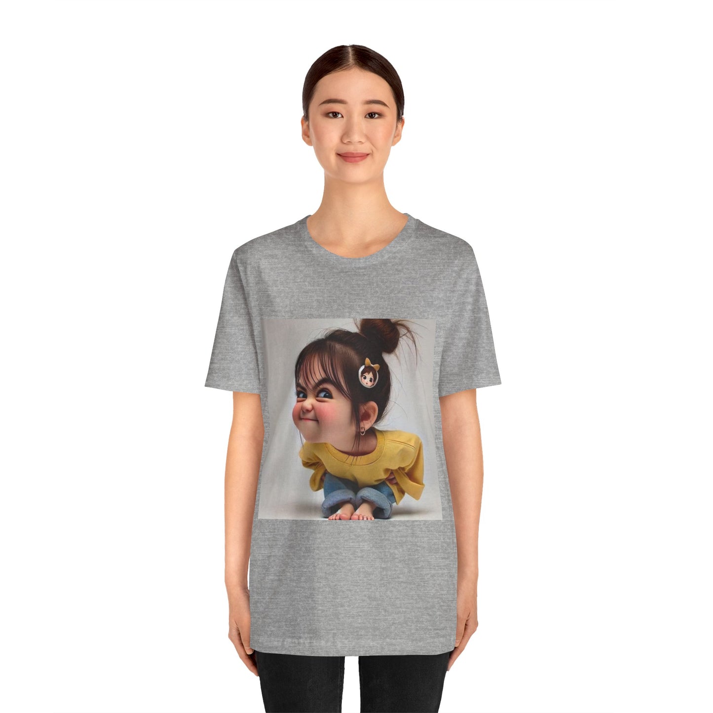 Whimsical Kid's Art T-Shirt, Adorable Cartoon Tee, Fun Gift for Children, Cute Graphic Shirt, Birthday Party Outfit, Playful Apparel - M/S TMC India