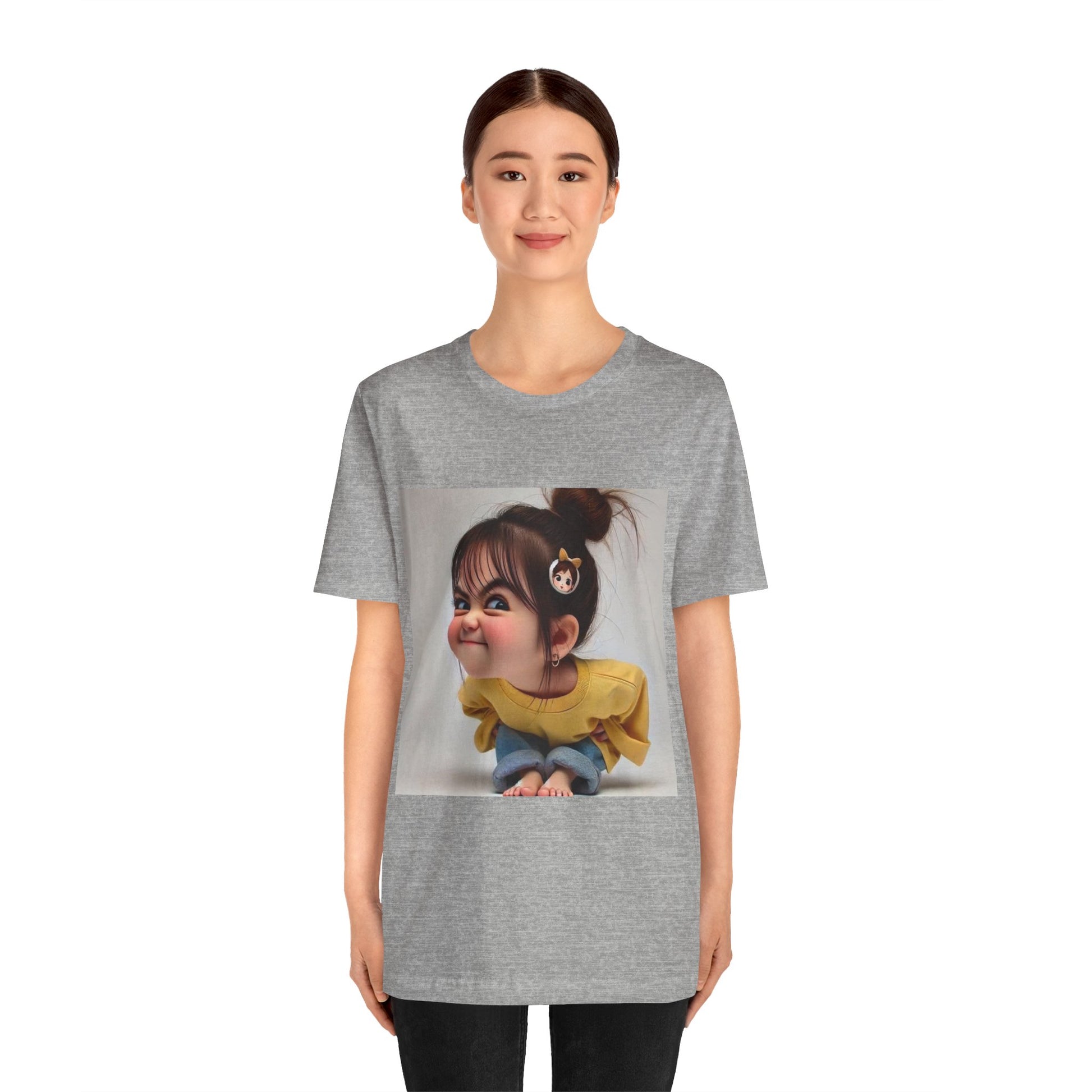 Whimsical Kid's Art T-Shirt, Adorable Cartoon Tee, Fun Gift for Children, Cute Graphic Shirt, Birthday Party Outfit, Playful Apparel - M/S TMC India
