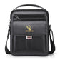 Leather Messenger Crossbody Shoulder Bag For Men Work Business Casual Adjustable Straps With  Metal Zipper CJ
