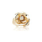 Retro Camellia Zircon Needle CJ