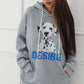 Women's Fashionable Casual Printed Long Sleeved Sweatshirt - M/S TMC India