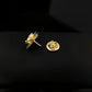 Retro Camellia Zircon Needle - M/S TMC India
