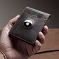 Mens Wallet Genuine Leather Slim Bifold Wallet With Airtag Holder, RFID Blocking, Front Pocket Wallet With Money Clip,ID Window Credit Card Holder - M/S TMC India