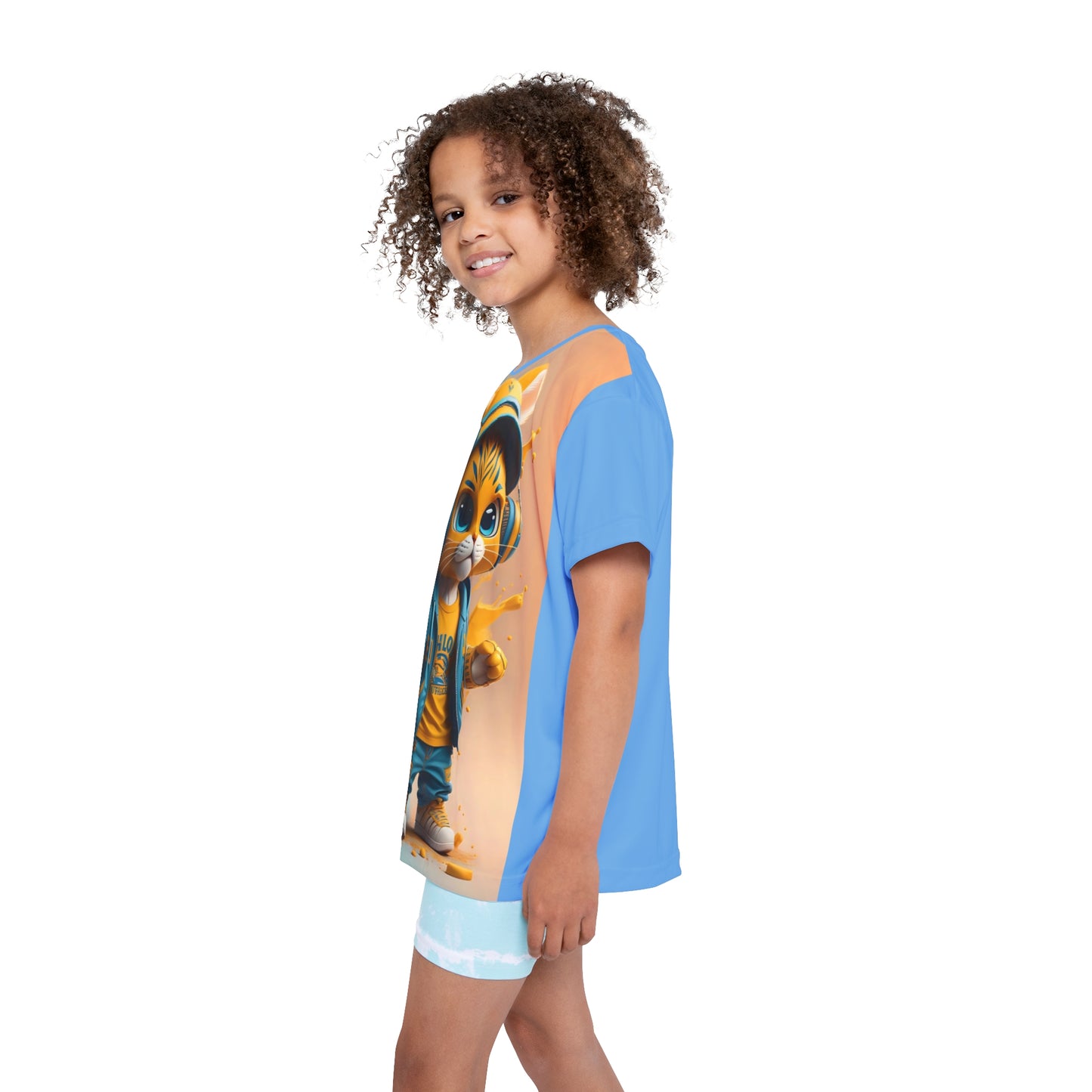 Kids Sports Jersey, Fun Playful Tee, Children's Athletic Shirt, Youth Team Gear, Activewear for Sports and Playtime, Birthday Gift Ideas - M/S TMC India