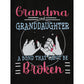 Kid's 'Grandma And Granddaughter' Letter & Heart Print Long Sleeve Top & Pants Set, 2 Sets Comfy Loungewear Outfit - M/S TMC India