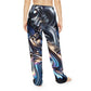 Abstract Swirl Women's Pajama Pants, Cozy Loungewear, Sleep Pants, Gift for Her, Stylish Homewear, Relaxed Fit Bottoms - M/S TMC India