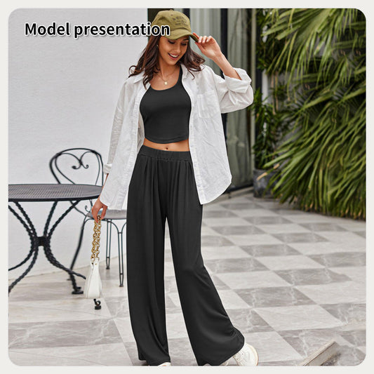 Women's Fashion Simple Solid Color Suit - M/S TMC India