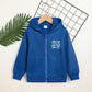 Toddler Girl Zip Up Hoodie Jacket Sorry Or Whatever Letter Print Long Sleeve Sweatshirt Kids Hooded Jacket CJ