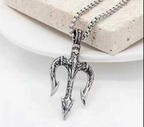 Sea King Trident Cross Border Necklace Pendant - M/S TMC India