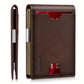 Genuine Leather Bifold Wallet Men, RFID Shielding Wallet Front Pocket Wallet, Suitable For Son And Daughter To Send Daddy's Wallet - M/S TMC India