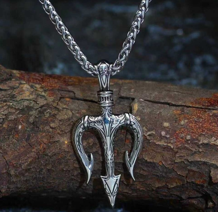 Sea King Trident Cross Border Necklace Pendant - M/S TMC India