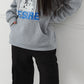 Women's Fashionable Casual Printed Long Sleeved Sweatshirt - M/S TMC India