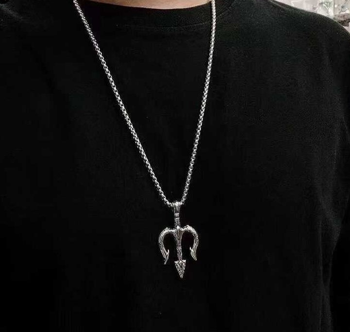 Sea King Trident Cross Border Necklace Pendant - M/S TMC India